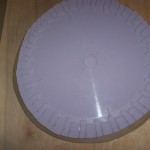 Circular saw blade of a single stage poor mold