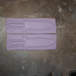 Survival knife poor mold (double sided)
