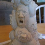 Base for Femto from Berserk manga chalice of souls clay sculpture