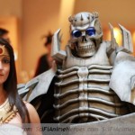 Isis (Damaris Degen of Mystique's World of Cosplay) and Skull Knight (me) at DragonCon 2011