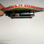 Circuit board for Cylon eye scanner, 28 LEDs by Timeslip Creations
