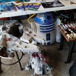 Toys-Millennium Falcon, R2-D2 Remote controlled inflatable, AT-TE, action figures, misc...