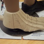 Skull Knight from Berserk manga foot armor clay sculpture