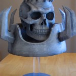 Skull Knight bust finished painted