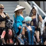 The women of Mortal Kombat