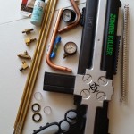 Prop gun before adding accessories to turn into steampunk gun.