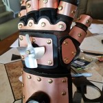 Near completion, stiff enough to stand on its own