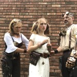 Steampunk Family Cosplay