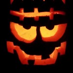 Cartoon Frankenstein Jack-o-lantern
