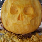 Phase 3 of 3D pumpkin carving, bringing in the features