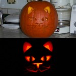 Kitty Jack-o-lantern