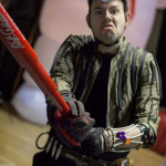 "Batter up" Griff Tannen from the future in Back to the Future II; photo by Geek World Order