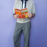 Biff can go anywhere Justin wants to take him, including Dapper Day at Disney's Magic Kingdom