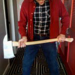 Turbo Time Cosplay does Jack Torrance from The Shining