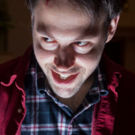"Here's Johnny" The Shining 1980, Jack Torrance Cosplay; photographed by TKirk Photos