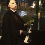 Phantom of the Opera playing his song