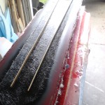 1st casting of Dragonslayer, fiberglass