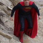 The Man of Steel Cosplay rubble pic