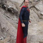 Superman among the rubble...probably my favorite pic; photo by Melissa Blyth