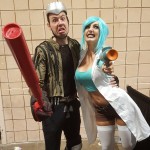Jessica Nigri photo-op--Lucky Griff!