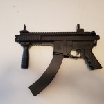 Finished MPK5 rifle conversion for the T-1000 cosplay