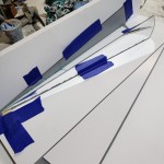 Jig for gluing the T-1000 spike together