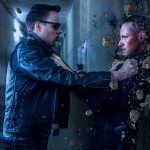 Two terminators going at it, Justin and I as the T-800 and T-1000; photo and edit by BriLan Imagery