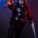 Liquid metal comin at ya, T-1000 Cosplay; photo by BriLan Imagery
