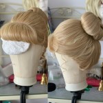Cinderella for anyone, wig dressing a princess