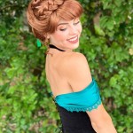 The shy yet confident look of an Arendelle princess