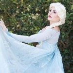 When Elsa decides to "let it go" and give into her power, Kat captures a perfect serene mood for Elsa's tale