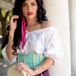 The beautiful hypnotic stare Kat gives as Esmeralda from Disney's Hunchback of Notre Dame