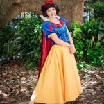 Snow White in the forest