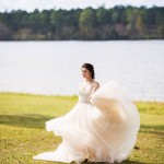 Kat's modeling for Premier Wedding Magazine