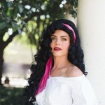The daydreaming Gypsy; Her Majesty Kat's beautiful Esmeralda cosplay