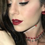 Kat's Christmas makeup look