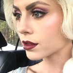 Kat's Elsa makeup transformation