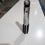 Painted lightsaber from 3D printed parts