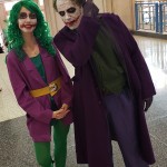 The Jokers just clowning around at Spooky Empire 2019 Tampa. Female Joker @erin.egleason