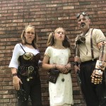 Steampunk Family Cosplay