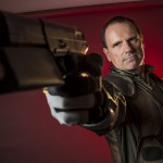 Action pose BSG Viper Pilot