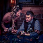 Wanderings In Wonderland professional photoshoot collaboration.  Steampunk/Wild West theme.