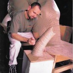 Life Size Elephant Sculpture for the Miami Metro Zoo, finished project to be fiberglass