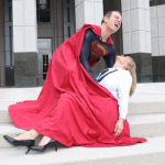 Superman and Lois Lane Cosplay, husband and wife team, photographer Melissa Blyth