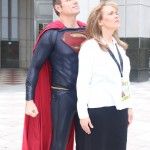 DC Comics Lois Lane and Superman Cosplay; photo by Melissa Blyth