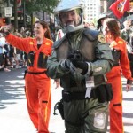 The Colonial Fleet entry in the traditional DragonCon parade 2010; photo by Kristen Schlicht