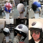 Painting and assembling the T-1000 motorcycle cop helmet