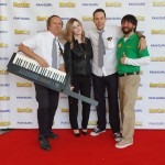 Chuck Group Cosplay for MegaCon 2019. @turbo_time_cosplay as Chuck, @technicolorabi as Sarah, @justynwithay as Morgan, and me as Jeff