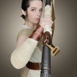 Admire the screen accurate detail folks, this is a terrific Rey Cosplay