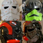 Star Wars Battlefront 2 Iden Versio Cosplay helmet finishing and painting WIP